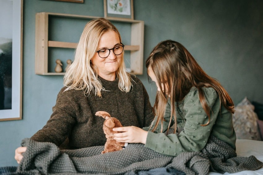 hidsighed og vrede hos barn får behandling med biodynamisk kranio-sakral-terapi