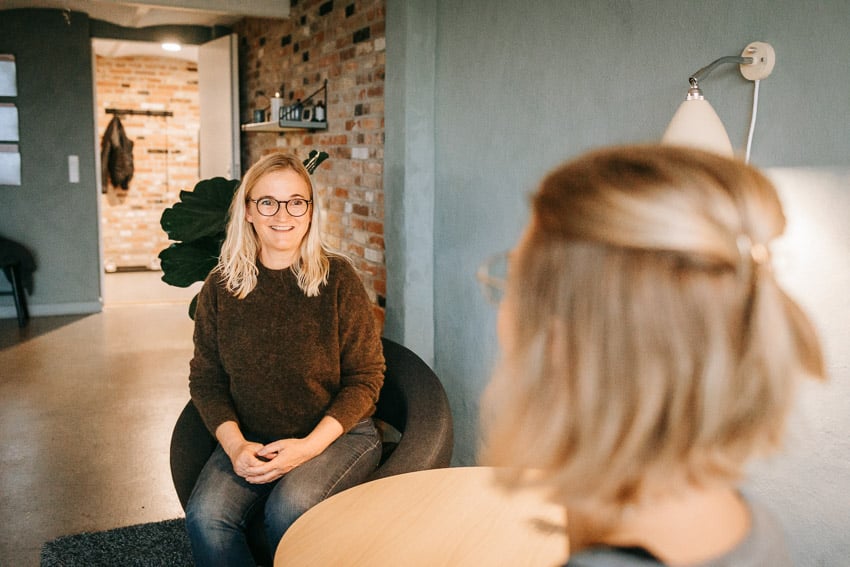 samtale før behandling af voksne